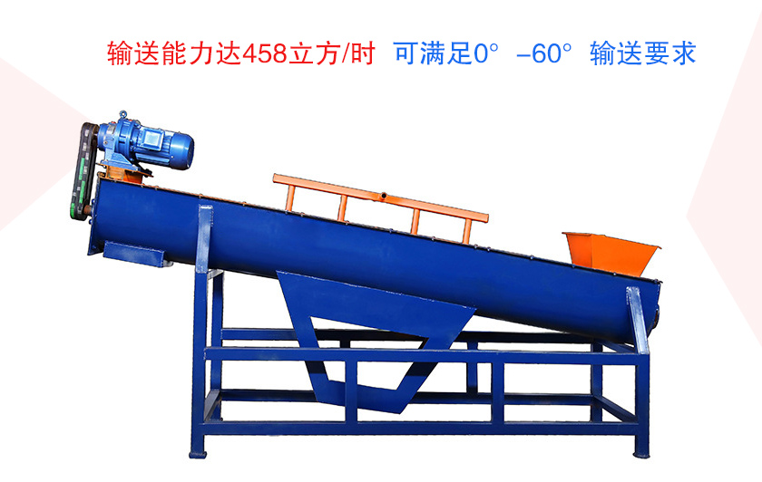 斜式螺旋送料機（jī）優（yōu）勢