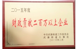 2015年稅（shuì）收